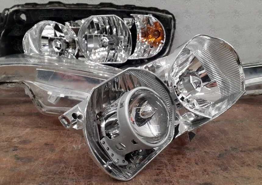 Замена Ламп Установка линз ксенон Ремонт фар Биксеноновые Биксенон LED