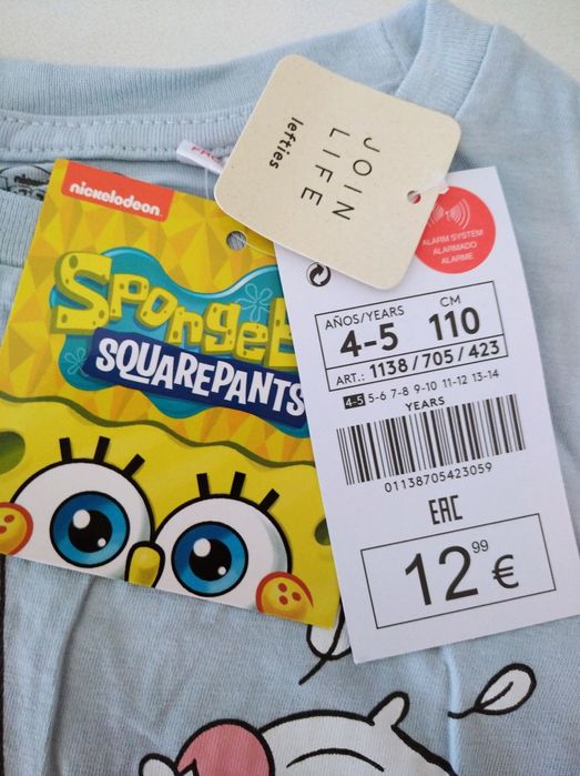 Pijama novo tamanho 4/5 anos