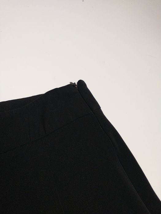 Czarne spodnie z szeroką nogawką BIK BOK M eleganckie