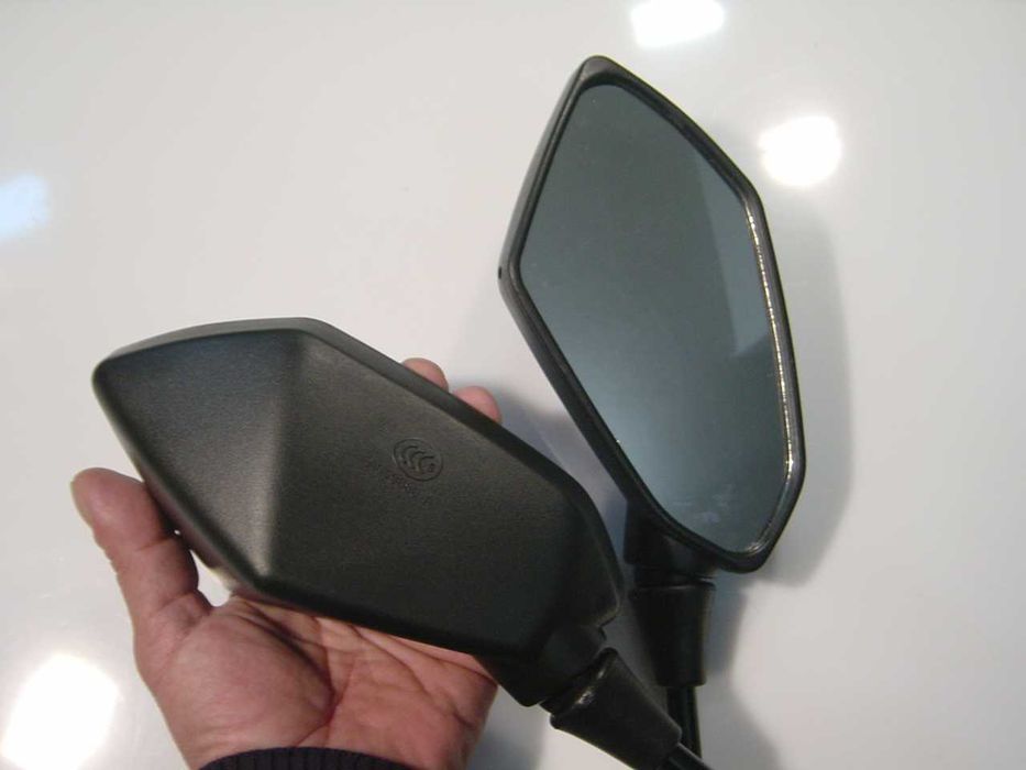 Espelhos retrovisores para mota