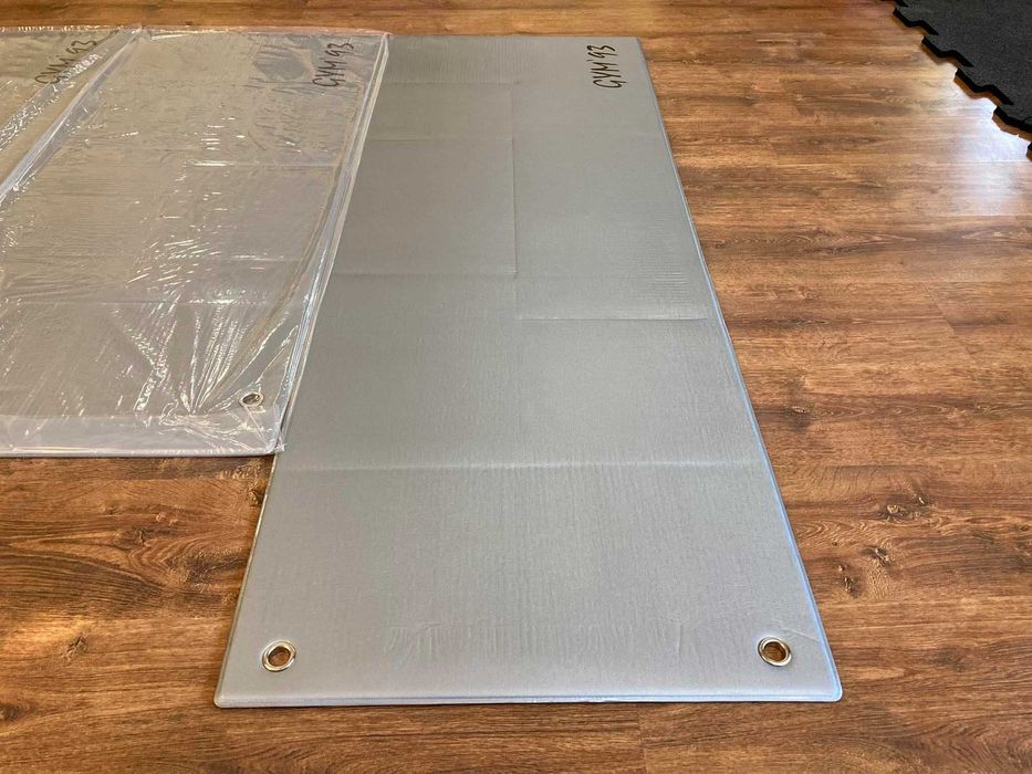 Mata Fitness Szara 175 na 60 cm