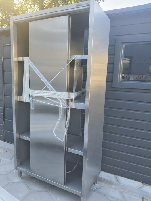 Szafa przelotowa gastronomia stal nierdzewna szafa gastronomiczna