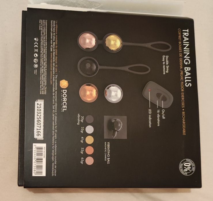 Ekskluzywny Trener Mięśni Kegla DORCEL Limited Edition – kulki gejszy