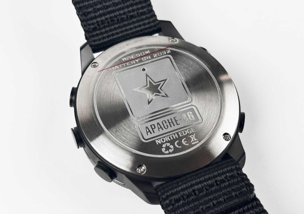 Тактичний годинник North Edge APACHE 46 тактические часы военные