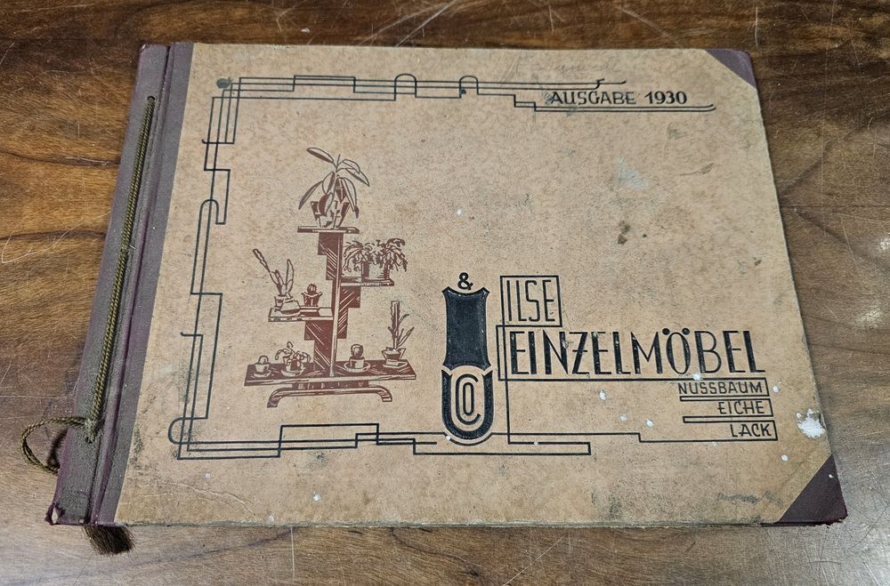 Przedwojenny katalog mebli - ILSE EINZELMÖBEL AUSGABE 1930