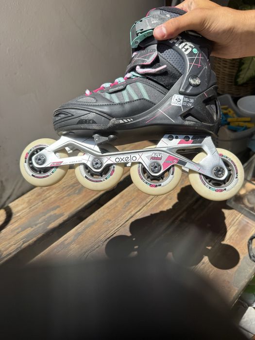 Patins em Linha Oxelo Fit 3 Ajustáveis