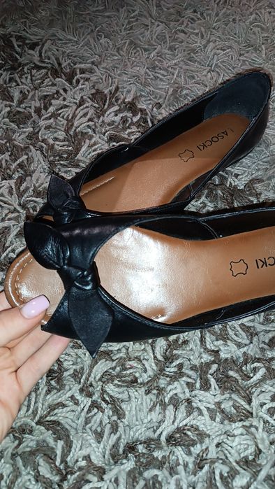 Buty czarne balerinyr