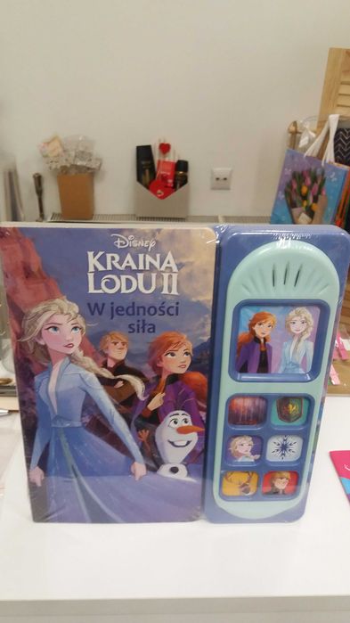 Książka dla dzieci - KRAINA LODU - Disnay