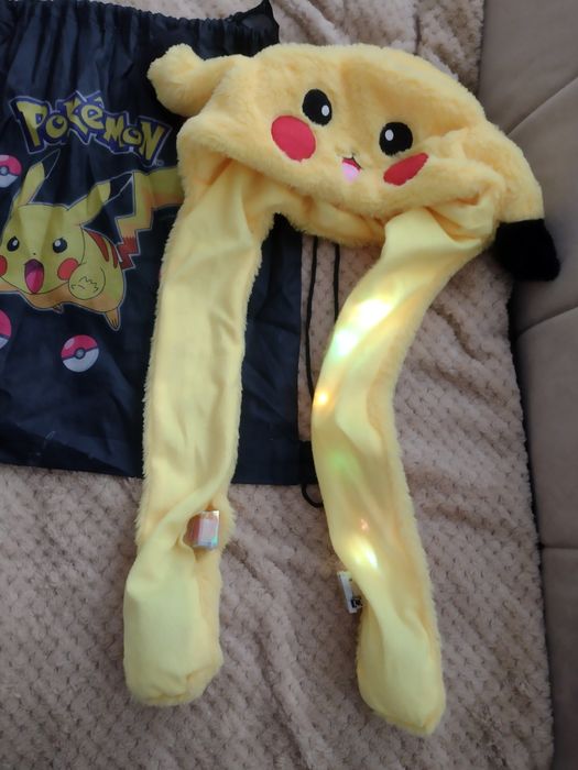Czapka i worek Pokemon