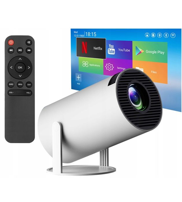 Projektor hy300 pro android Smart TV wifi full hd