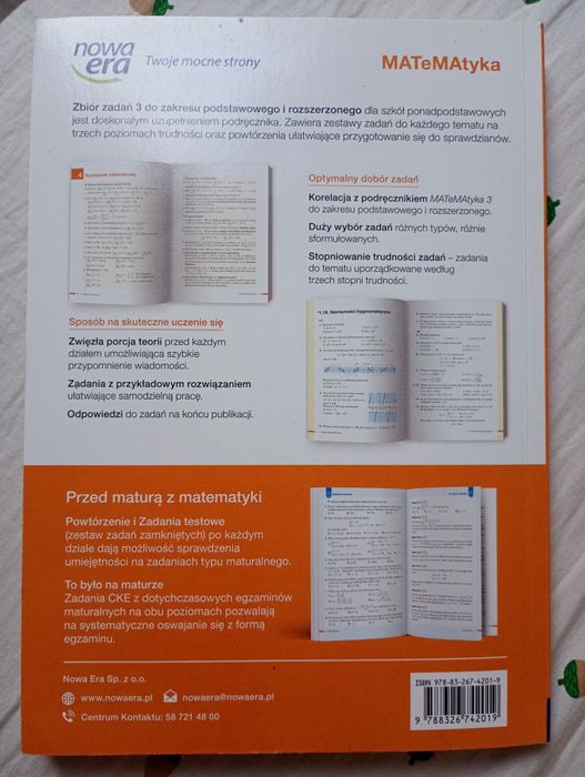 Matematyka zbiór zadań 3