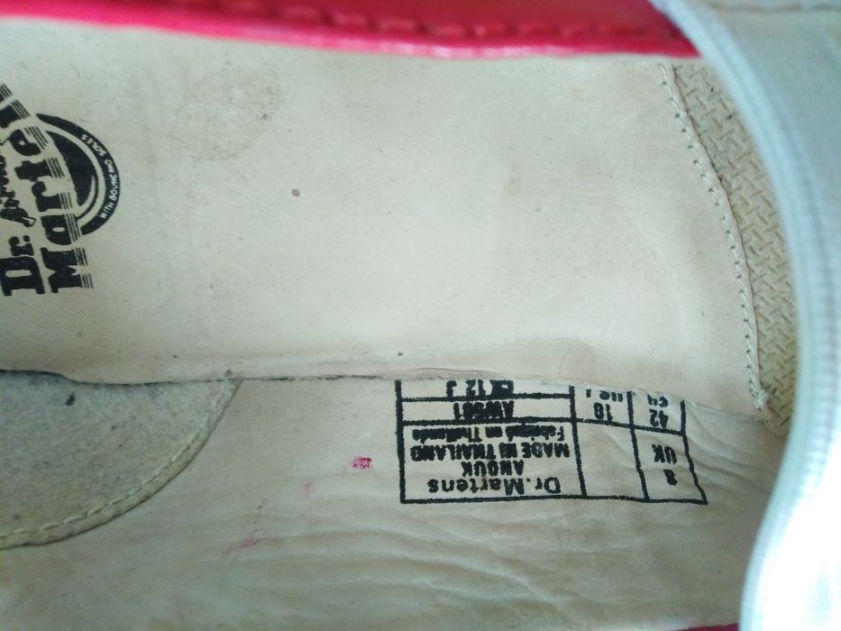 Dr. Martens, Anouk, 42. Unikat, czerwone.