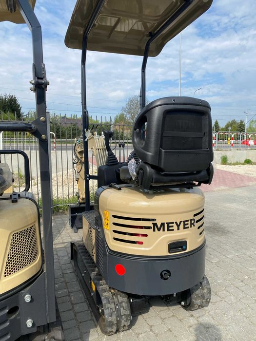 Minikoparka gąsienicowa MEYER X1000 skrętne ramię, 3 łyżki w cenie