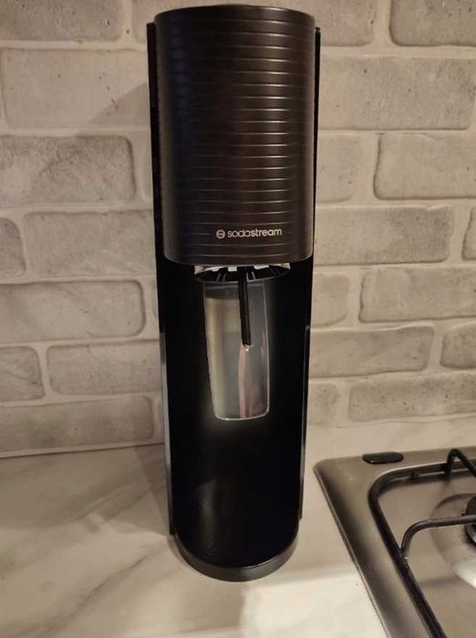 Saturator SodaStream Terra Czarny+ Nabój CO2 + 2x Butelka Fuse 1L NOWY