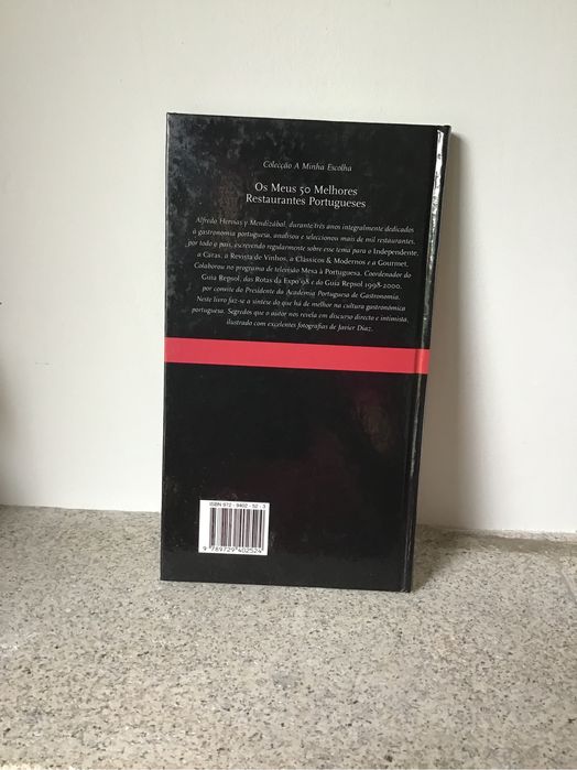 Livro “Os Meus 50 Melhores Restaurantes Portugueses”   (Portes grátis)