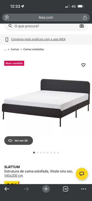 Cama casal + colchão