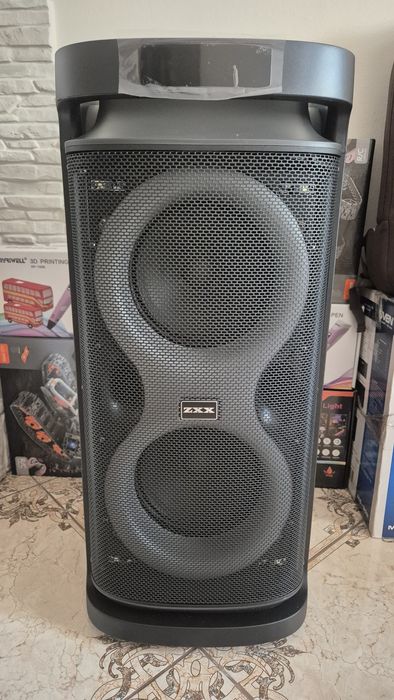 АКУСТИКА СО СКЛАДА! ZXX на 60Вт с Bluetooth караоке и RGB подсветкой.