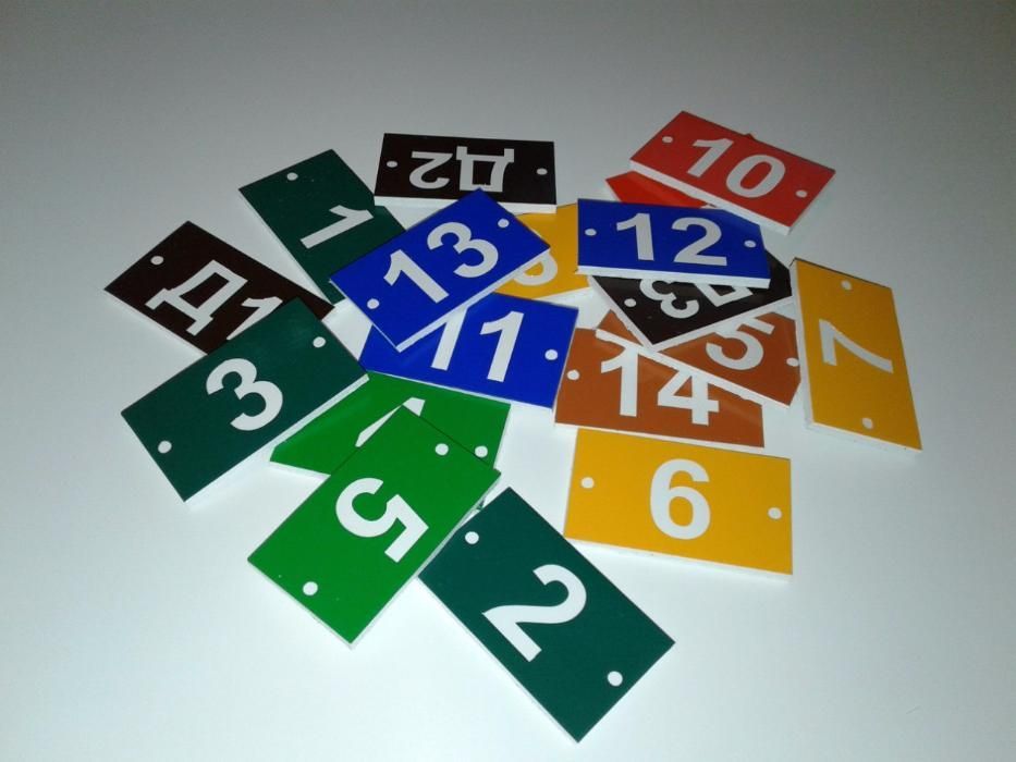 номерки для ульев