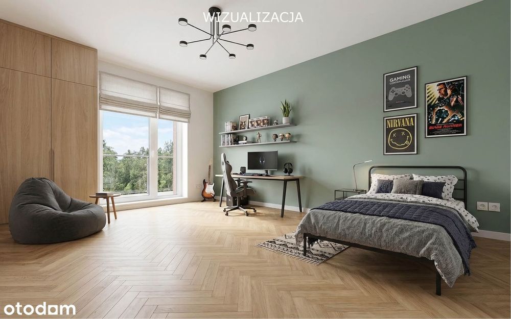 Apartament 4 pokoje 2 balkony z widokiem na las | Gliwice Os Radosne