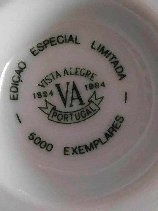 Edição especial limitada - Chávena Flores Vista Alegre
