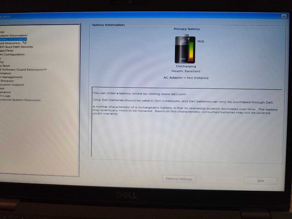 Dell Latitude 5400 | Core i3-8145(2/4) | 14" HD TN | 8 gb | SSD 256 gb