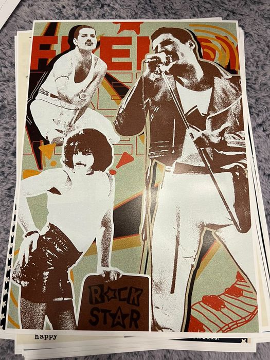 fredie merkury plakat a3