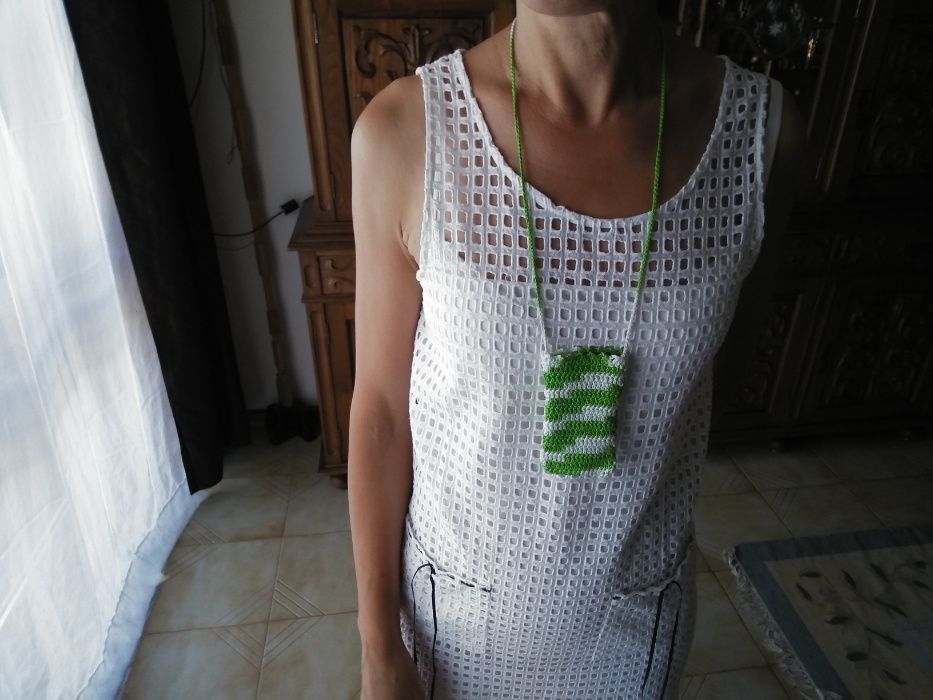 Carteiras para criança em crochet