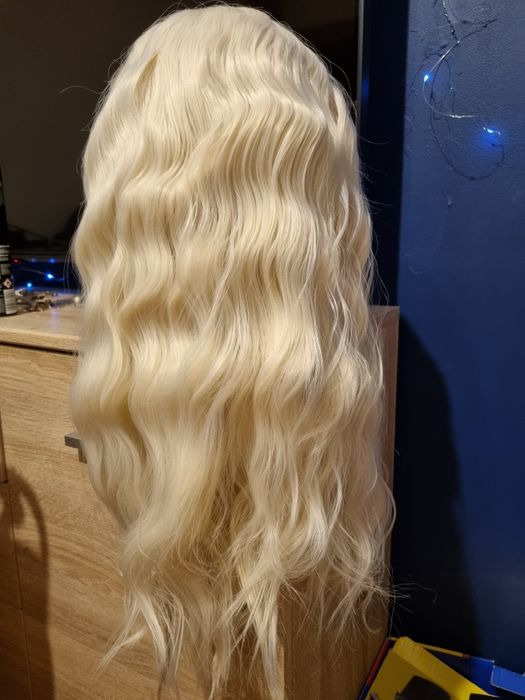 Peruka Blond z Lacefrontem