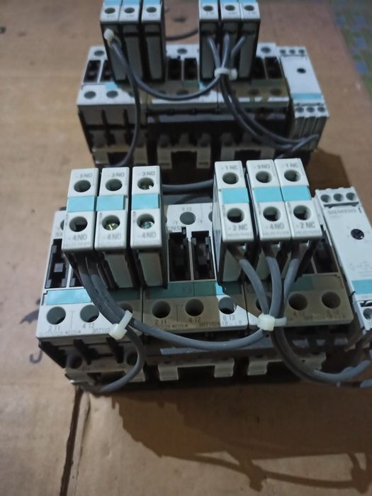 Автомат защиты двигателя, контактор, пускатели, автоматы, блоки питани