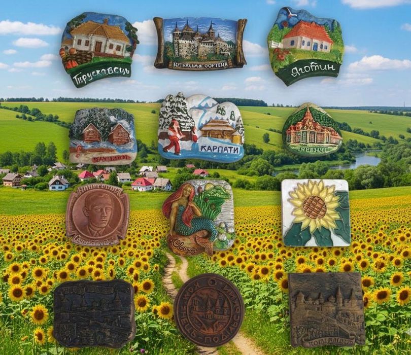 Магніти Одеса Львів Буковель Крим та інші