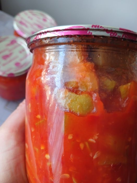 Лечо з перця,кабачків