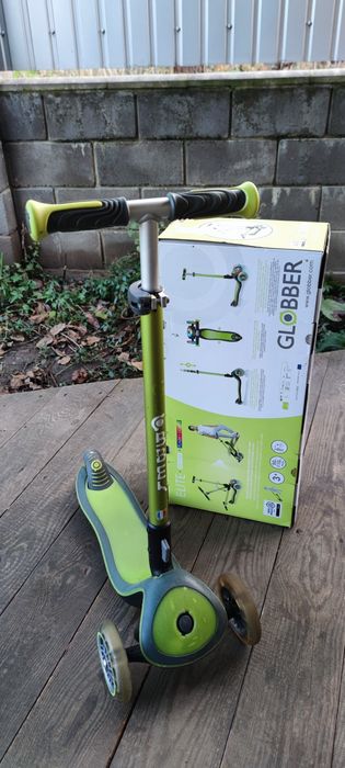 Самокат Globber Elite Prime deluxe підсвідка від 3 років