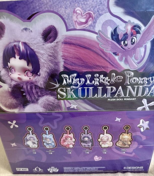В наявності ‼️ Оригінал Pop Mart SKULLPANDA × My Little Pony: 1