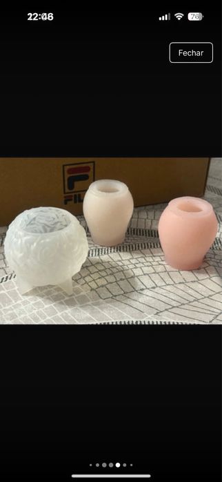 Moldes para fazer velas