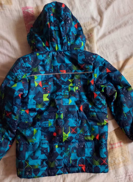 Зимова дитяча куртка на хлопчика ріст 116