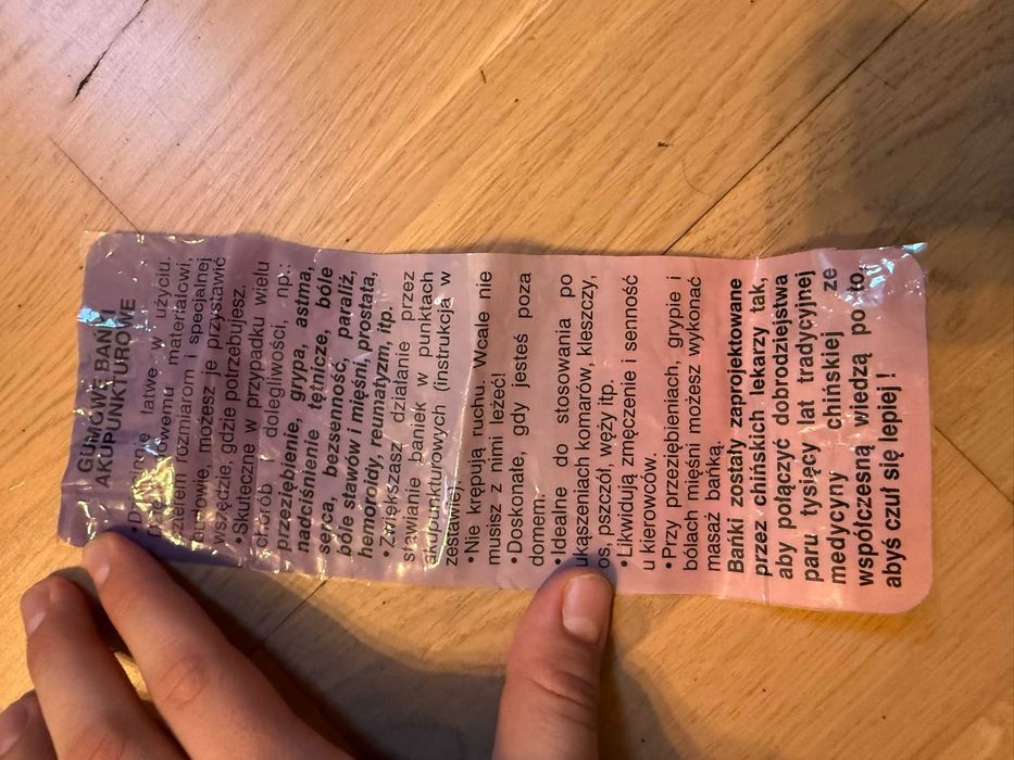 Gumowe bezogniowe bańki akupunkturowe Jian Shen Guen