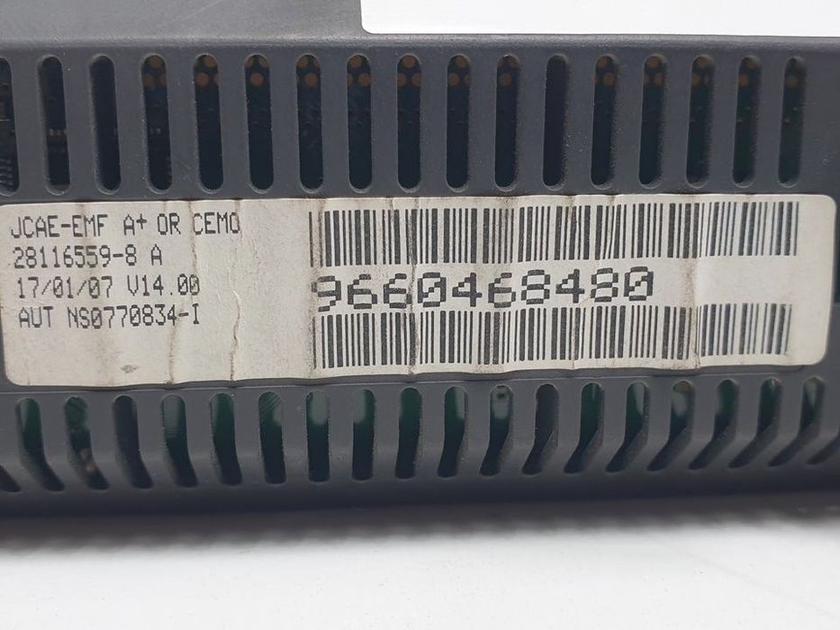 ECRÃ MULTIFUNÇÕES PEUGEOT 307 2005 -9660468480