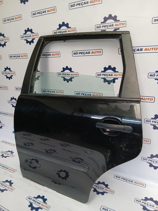 PORTA TRASEIRA ESQUERDA PRETO VOLKSWAGEN POLO 1.2 12V ANO: 2009