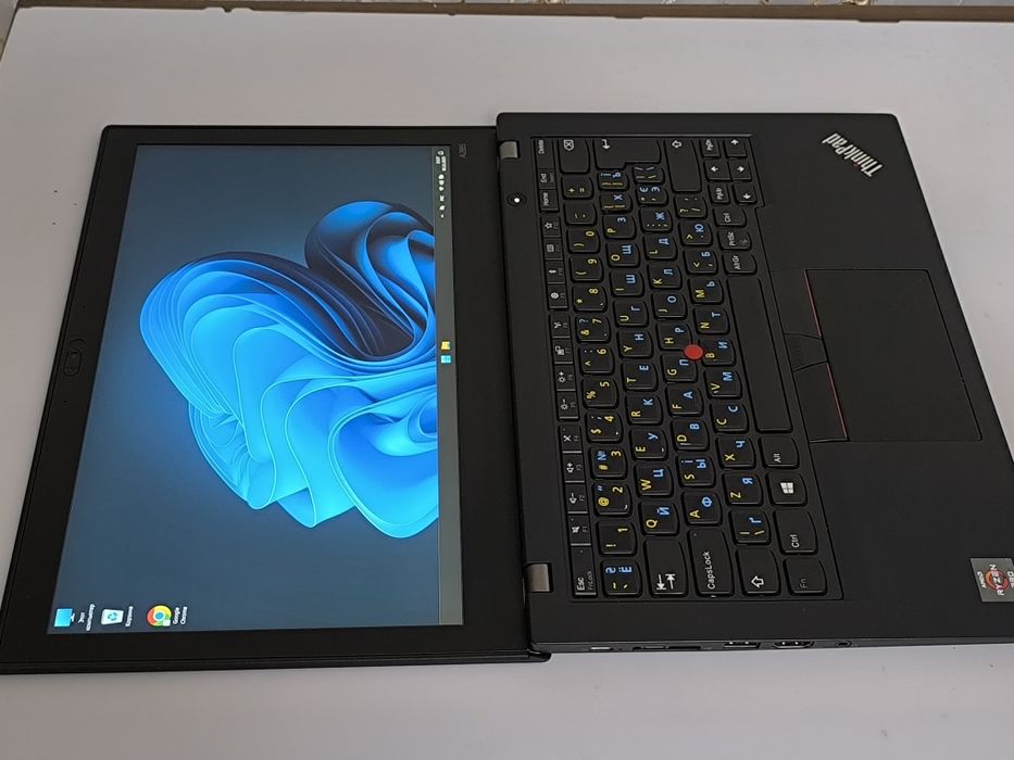 Тонкий, лёгкий, мощный Ноутбук ThinkPad A285, AMD Ryzen PRO, VEGA 8