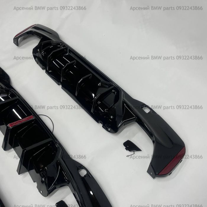 Диффузор накладка bmw g30 г30 бмв m5f90 m5 cs дифузор f1 стоп f1 стиль