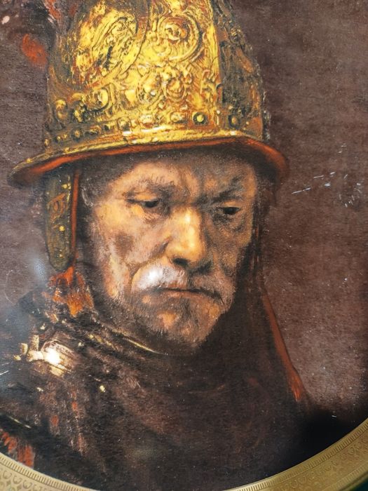 Talerz ozdobny Rembrandt porcelana Vohenstrauss Johann Seltmann