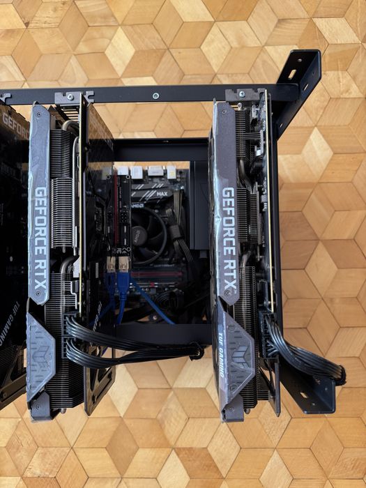 Koparka kryptowalut 3x ASUS RTX 3070 1x ASUS RTX 3070i