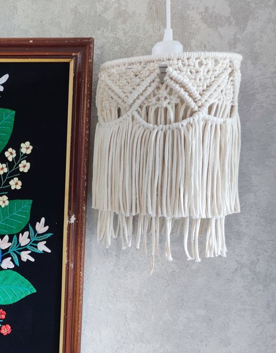 Люстра - макраме