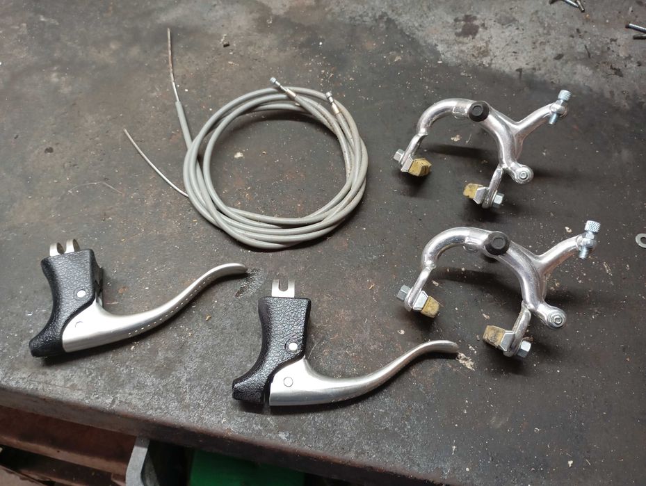 Conjunto de travões ciclismo