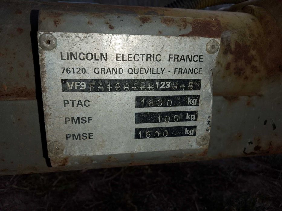 Spawarka LINCOLN 400 A z generatorem 230 v Perkins