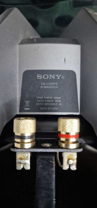 Subwoofer sony 1300w XS-L126P5