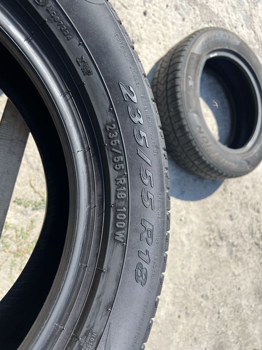 Шини 235/55/18 пара 7mm‼️;пара 6.5+mm‼️;20 рік‼️;Pirelli‼️;літо;комплект;R18