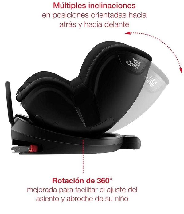 BRITAX RÖMER Cadeira infantil de 0 a 18 kg giratória, com Isofix