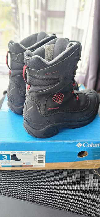 Сапожки сапоги зимние columbia 34р, 21 см