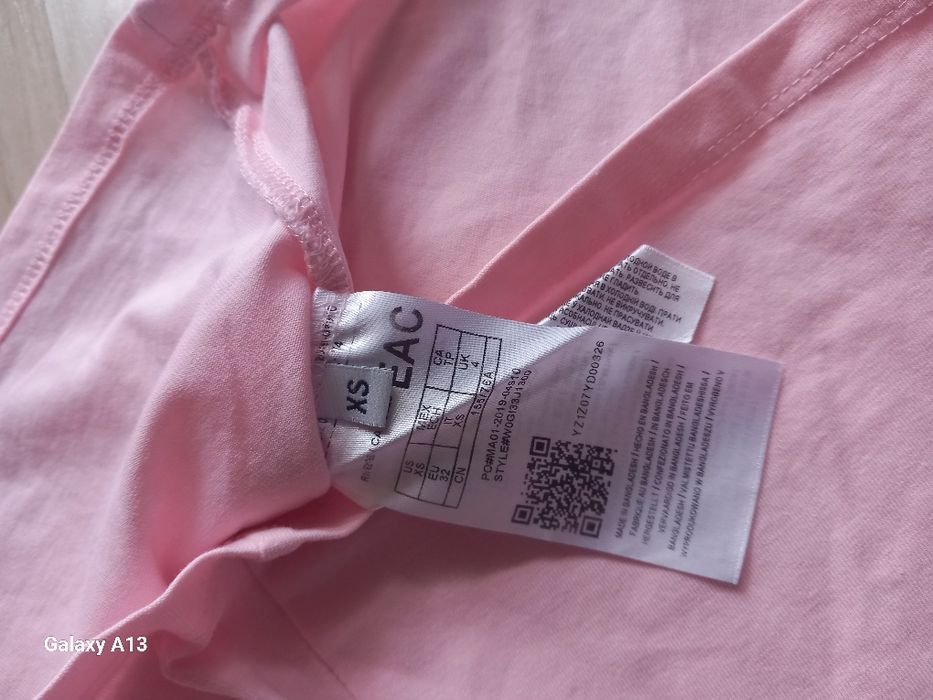 Guess różowa oryginalna bluzka xs